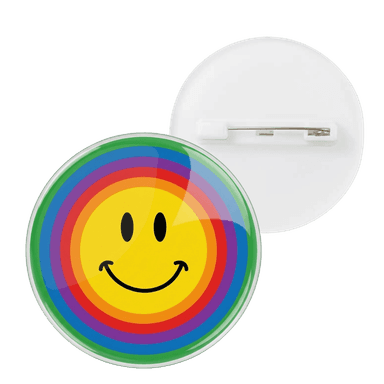 Acrylic badge