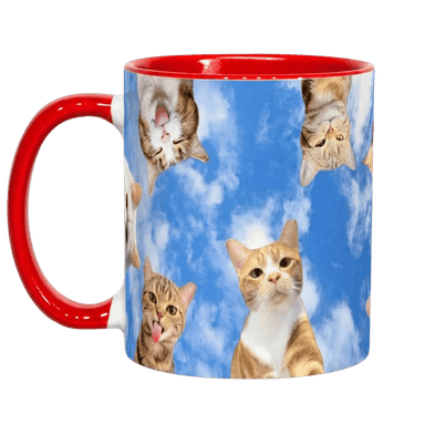 Colored Fringe Mug Cup